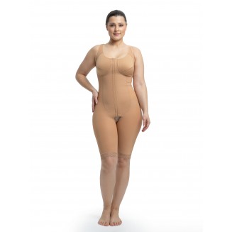 Комбинезон с закрытой грудью 0512 Strong до колена