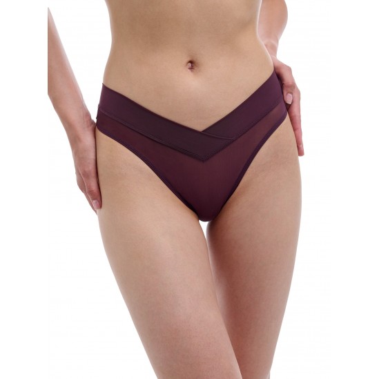 Трусы стринги TRIANGLE Petit Trianon (спелая вишня)