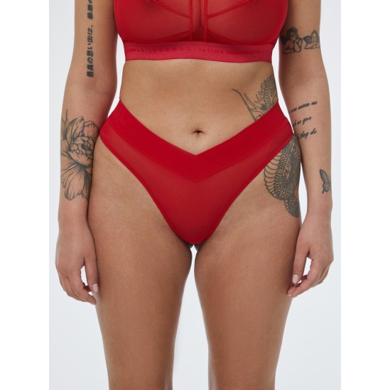 Трусы стринги TRIANGLE Красный