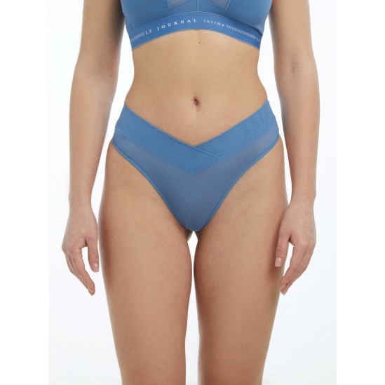 Трусы стринги TRIANGLE Planete джинс