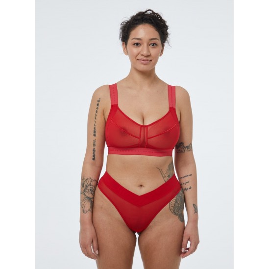 Бюстгальтер VIVIEN-STR красный